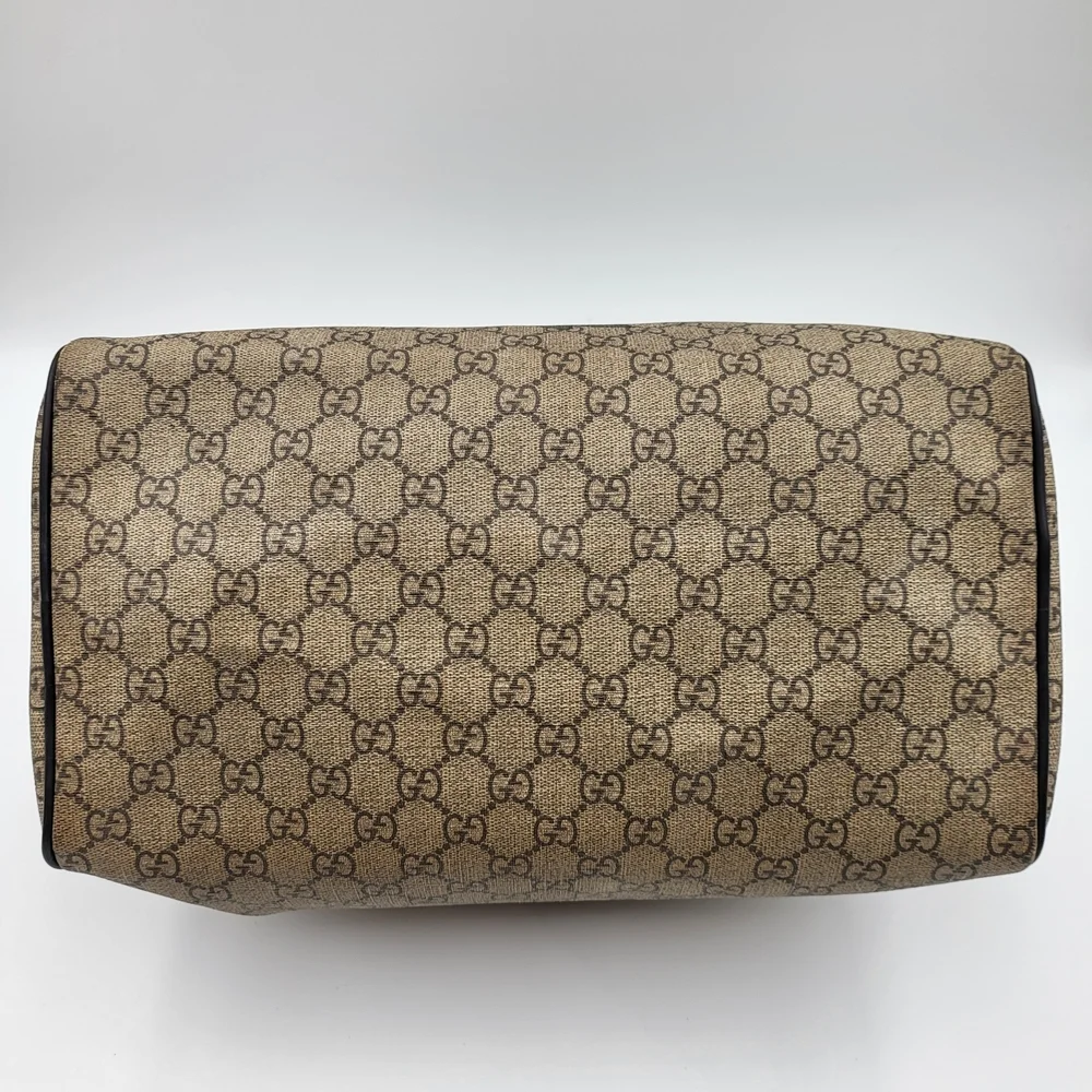 Gucci Coated Canvas Boston 30 Tattoo Rose Heart Bag Limited Edition..Authentic.. - Picture 7 of 15